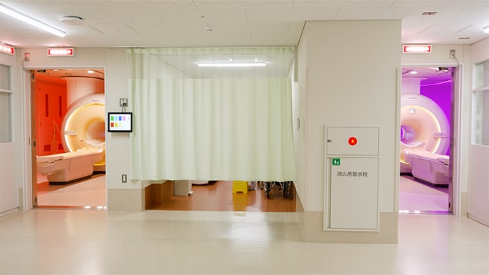 Personalization in the MRI rooms at Chiba University Hospital, Japan​