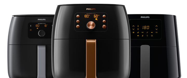 Airfryer حجم XXL من Philips مع تقنية الاستشعار الذكي، HD9280، تقنية Airfryer