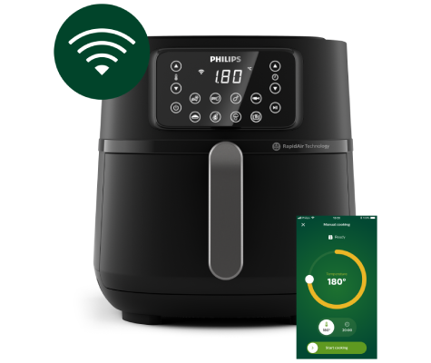 Airfryer Essential XL Connected, Philips Airfryer, connected cooking solutions
